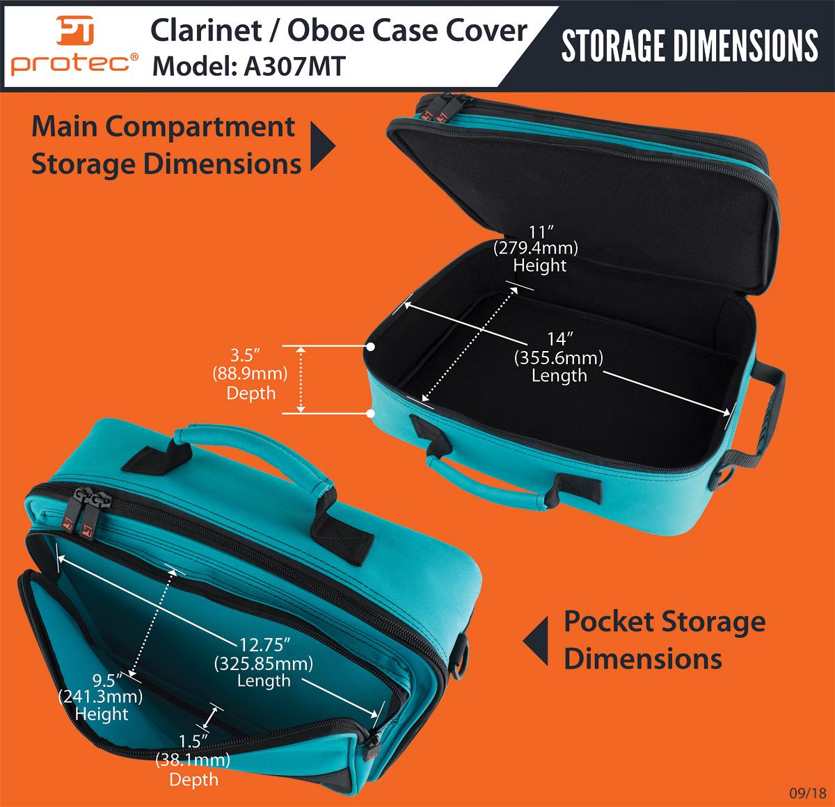 Clarinet Case Cover (Mint) | Protec